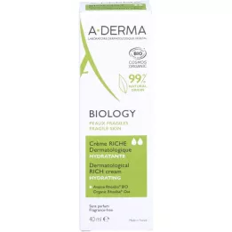 A-DERMA Biyoloji Kremi zengin dermatolojik, 40 ml