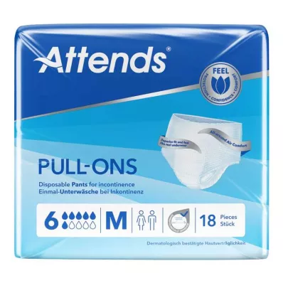 ATTENDS Pull-Onlar 6 ilmek, 18 adet ATTENDS Pull-Onlar 6 ilmek, 18 adet
