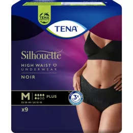 TENA SILHOUETTE artı M noir, 9 adet