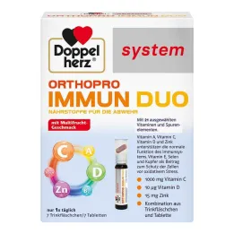 Doppelherz Orthopro Immun Duo sistem içme ampulleri, 7 adet