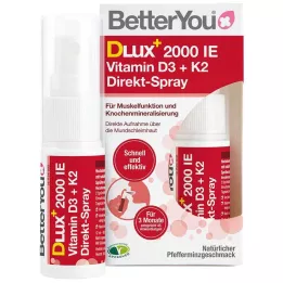 BETTERYOU Vitamin D3+K2 direkt sprey, 12 ml
