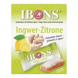 IBONS Zencefil Limon Kutusu Çiğneme Şekeri, 60 gr