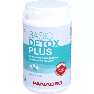 PANACEO Basic Detox Plus kapsülleri, 200 adet