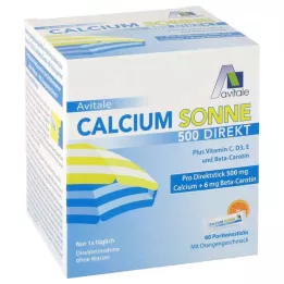 CALCIUM SONNE 500 Doğrudan Porsiyon Çubukları, 60 adet