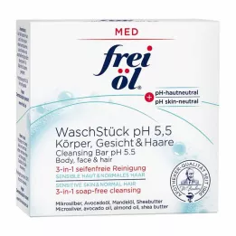 FREI ÖL Yıkama Çubuğu pH 5.5 Vücut Yüz Saç, 90 gr