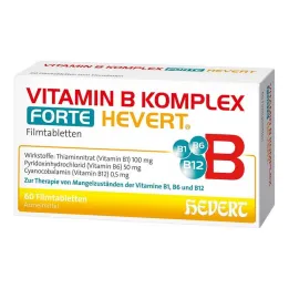 Hevert Vitamin B kompleks forte tabletler, 60 adet