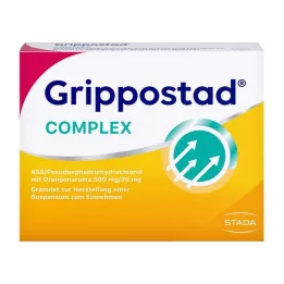GRIPPOSTAD Kompleks ASS/Pseudoeph.500/30 mg Turuncu, 20 adet