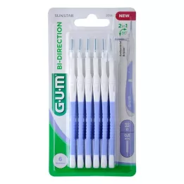 GUM Bi-Direction Interdentalb.0,6 mm açık mavi, 6 adet