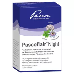 PASCOFLAIR Gece kaplamalı tabletler, 90 adet