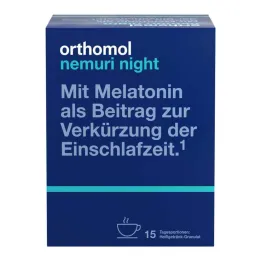 Orthomol nemuri gece granülleri, 15X10 g
