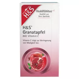 H&S Nar C Vitaminli Filtre Torbaları, 20X2 g