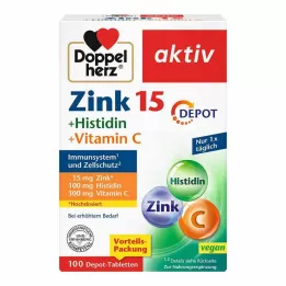 DOPPELHERZ Çinko+Histidin Depo Tabletler aktif, 100 adet