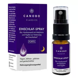 CANOBO Organik kenevir tohumu yağı uyku spreyi Hopf./Mela., 10 ml