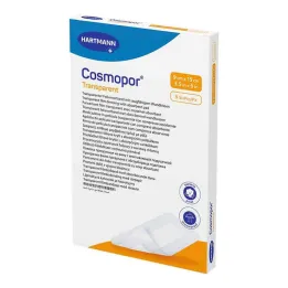 Cosmopor şeffaf film pansuman 9x15 cm steril, 5 adet