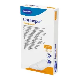 Cosmopor şeffaf film pansuman 10x20 cm steril, 5 adet