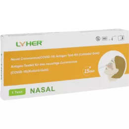 LYHER Antijen hızlı test nazal sürüntü, 1 adet