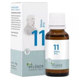 BIOCHEMIE Pflüger 11 Silicea D 12 Globuli, 15 gr