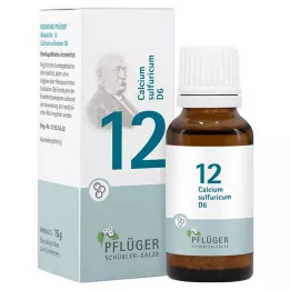 BIOCHEMIE Pflüger 12 Kalsiyum sülfürikum D 6 Glob., 15 g