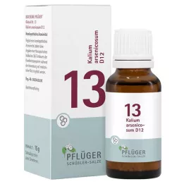 BIOCHEMIE Pflüger 13 Kalium arsenicosum D 12 Glob., 15 g