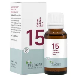 BIOCHEMIE Pflüger 15 Kalium jodatum D 12 Globuli, 15 g