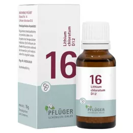 BIOCHEMIE Pflüger 16 Lityum kloratum D 12 Glob., 15 g
