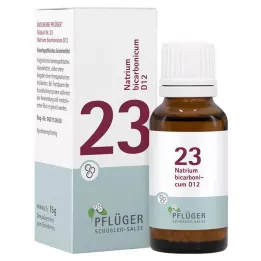 BIOCHEMIE Pflüger 23 Sodyum bikarbonikum D 12 Gl., 15 g