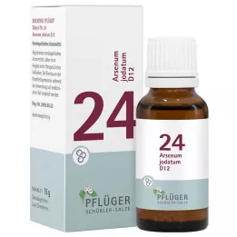BIOCHEMIE Pflueger 24 Arsenum jodatum D 12 kürecik, 15 g