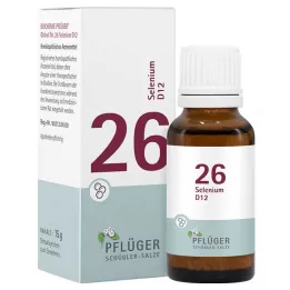 BIOCHEMIE Pflüger 26 Selenyum D 12 Globuli, 15 g