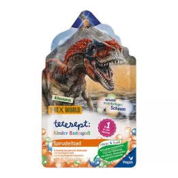 TETESEPT Çocukların banyo keyfi köpük banyosu T-Rex World, 40 gr