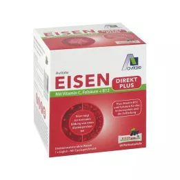 EISEN DIREKT artı C Vitamini + Folik Asit + B12 Tozu, 60 adet