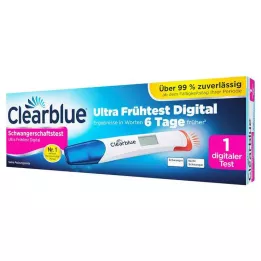 CLEARBLUE Gebelik testi Ultra erken test dijital, 1 adet