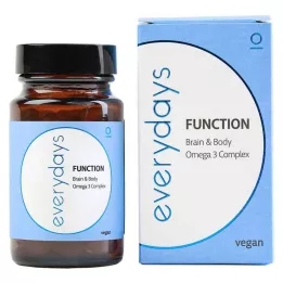 EVERDAYS Fonksiyonlu Beyin & Vücut Omega-3 vegan WKA, 60 adet