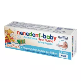 NENEDENT-florür içermeyen bebek diş macunu diş bakım seti, 20 ml