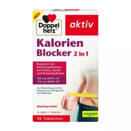 DOPPELHERZ Kalori Engelleyici 2si 1 Arada Tabletler, 30 adet