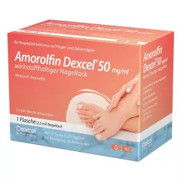 Amorolfine Dexcel 50 mg/ml etken maddeli oje (2,5 ml)