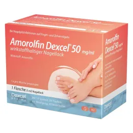 Amorolfin Dexcel® 50 mg/ml aktif oje, 5 ml