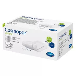 COSMOPOR silikon yara örtüsü 5x7,2 cm, 50 adet
