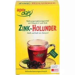 APODAY Çinko mürver + C vitamini tozu, 10X10 g