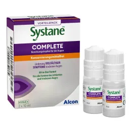 Systane® COMPLETE koruyucusuz, 2X10 ml