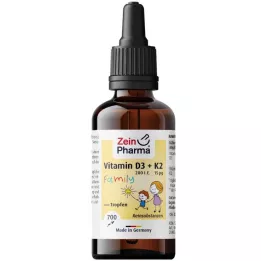 VITAMIN D3+K2 MK-7 tüm trans Aile Oral Damlaları, 20 ml