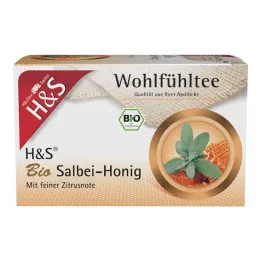 H&S Organik Adaçayı Balı Filtre Torbaları, 20X2 g