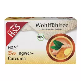 H&S Organik Zencefil-Zerdeçal Filtre Torbaları, 20X1,25 g