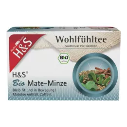 H&S Organik Mate Nane Filtre Torbaları, 20X1,8 g