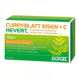 CURRYBLATT EISEN+C Hevert kapsül, 60 adet