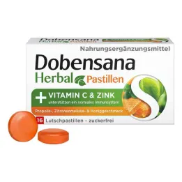 Dobensana Bitkisel Bal C Vitamini & Çinko Pastil.(16 adet)