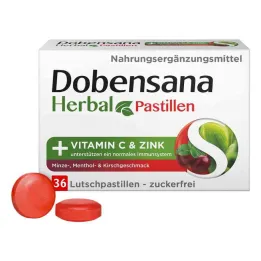 Dobensana Bitkisel Kirschgeschm.vit.c & Çinko Pastil.(36 adet)