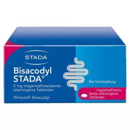 BISACODYL STADA 5 mg mide-dirençli kaplamalı tabletler, 100 adet