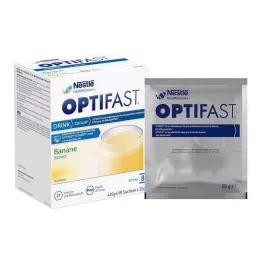 OPTIFAST İçecek Muz Tozu, 8X55 gr