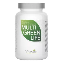 MULTI GREEN Yaşam Vitaminleri & Mineral Kapsüller, 90 adet