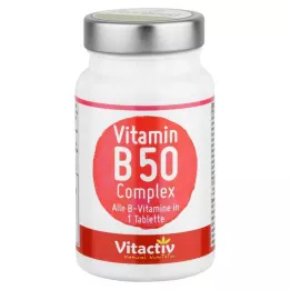 VITAMIN B 50 Karmaşık tabletler, 60 adet